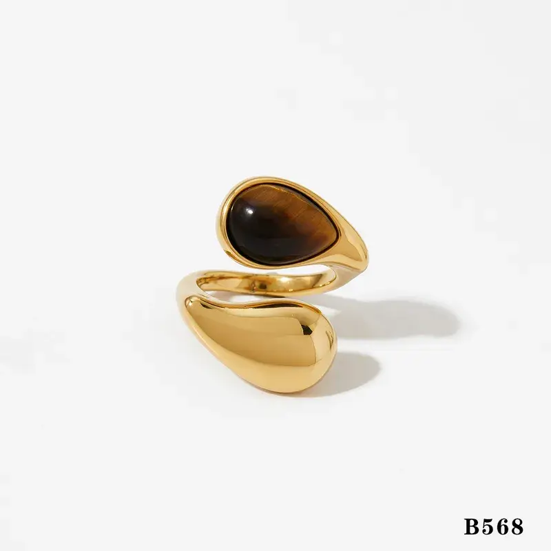 Tiger eye ring - FY0030